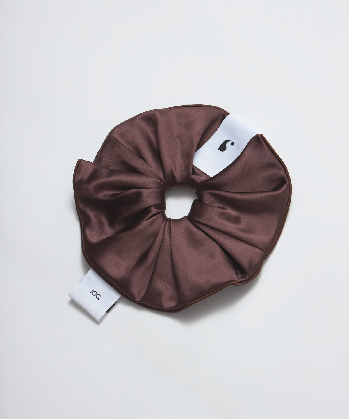 satin-scrunchie-brown
